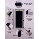 Sweetlashes Luxury Collection - 24 soros - műszempilla - C - 0,06 - Long Mix