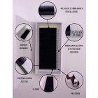 Sweetlashes Luxury Collection - 24 lines - eyelashes - M - 0,06 - Long Mix