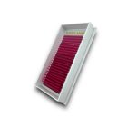 Sweetlashes Luxury Color Collection - 24 soros - színes műszempilla  - CC - 0,07 - Mix - Hot pink