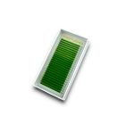 Sweetlashes Luxury Color Collection - 24 soros - színes műszempilla  - C - 0,07 - Mix - Neon green