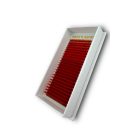 Sweetlashes Luxury Color Collection - 24 soros - színes műszempilla  - CC - 0,07 - Mix - Piros