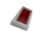 Sweetlashes Luxury Color Collection - 24 soros - színes műszempilla  - CC - 0,07 - Mix - Piros