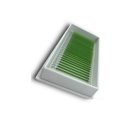 Sweetlashes Luxury Color Collection - 24 soros - színes műszempilla  - C - 0,07 - Mix - Fűzöld