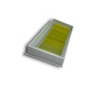 Sweetlashes Luxury Color Collection - 24 soros - színes műszempilla  - D - 0,07 - Mix - Sárga