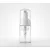 Pumpás habosító flakon - 30 ml