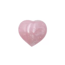 Szívalakú Jade Kő - Pink
