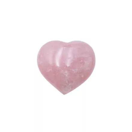 Szívalakú Jade Kő - Pink
