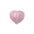 Szívalakú Jade Kő - Pink