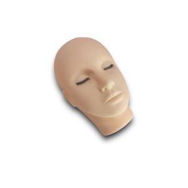 Gyakorló babafej beépített 3 rétegű szempillával