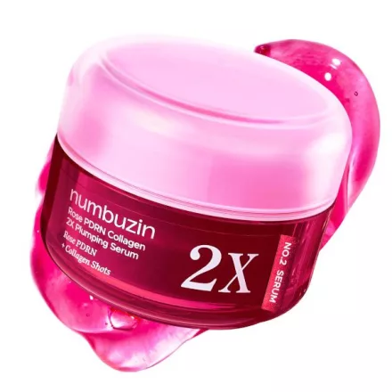 Numbuzin - No.2 Rose PDRN Collagen 2X Plumping Serum - 30ml